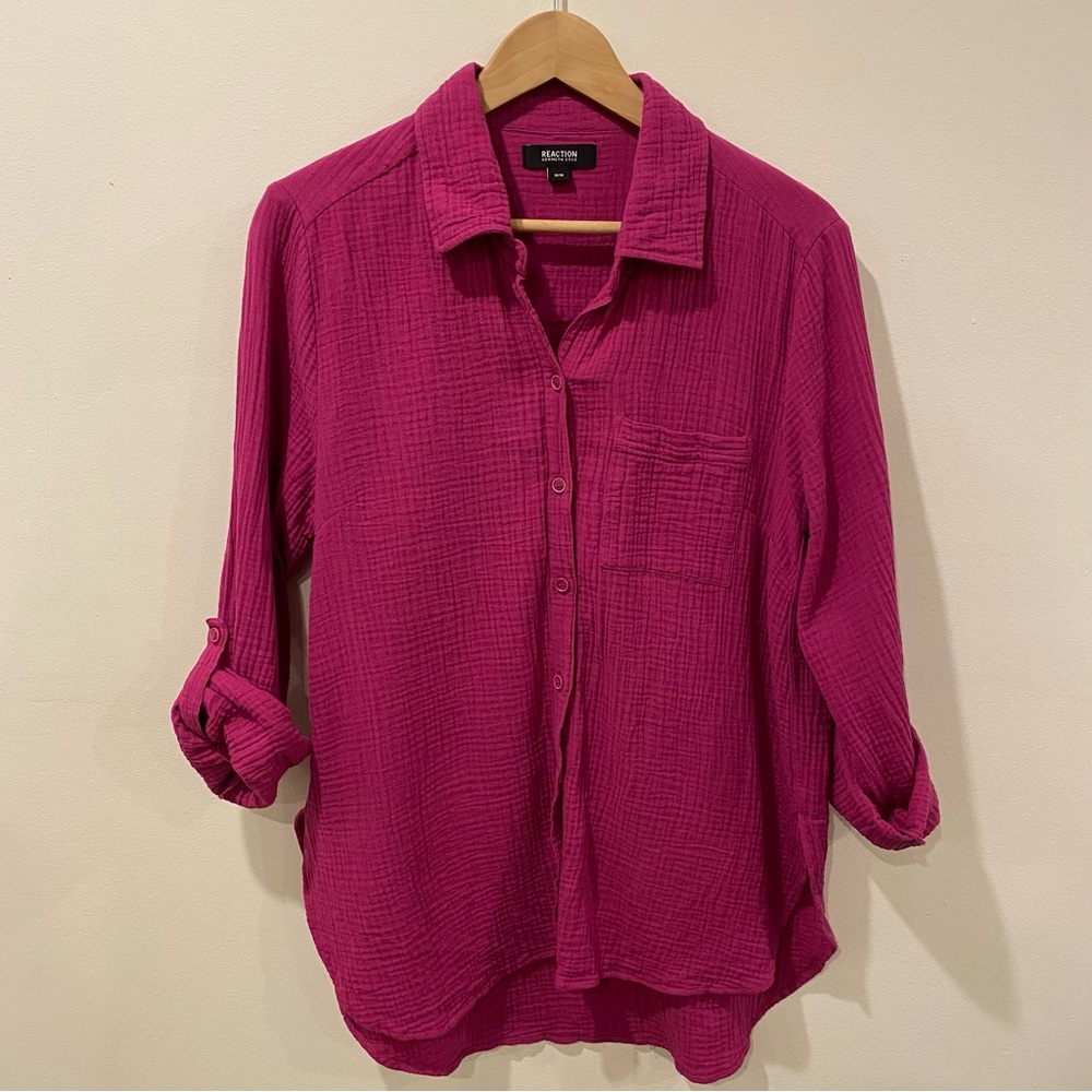 Kenneth Cole Reaction cotton button down shirt